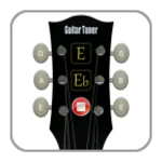 easy guitar tuner android application logo